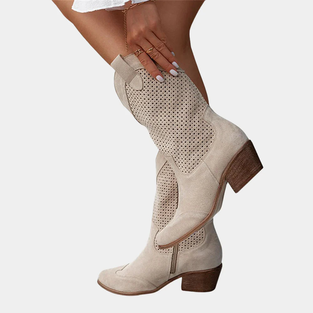 Women's Breathable Cowboy Boots