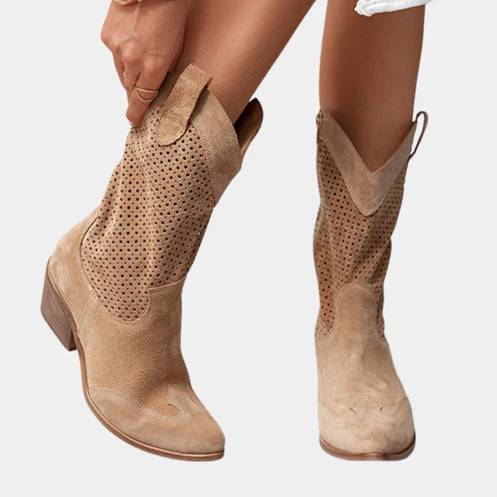 Women's Breathable Cowboy Boots