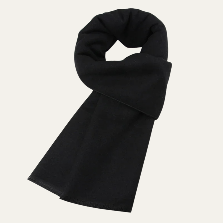The Capalbio Men’s Soft Warm Wool Blend Wrap Plaid Scarf