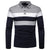 The Fairdale Striped Long Sleeve Polo Shirt for Men