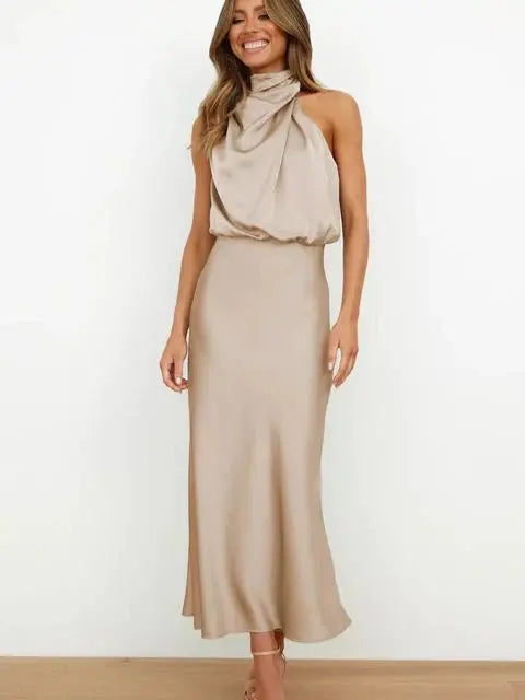 Women's Sleeveless Party Maxi Dress