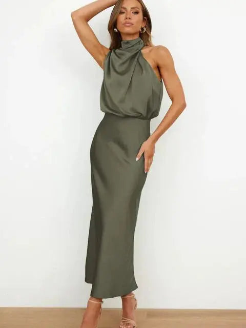 Women's Sleeveless Party Maxi Dress