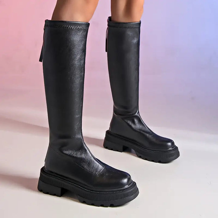 Women's Zipper Ankle Boots with Comfortable Fit