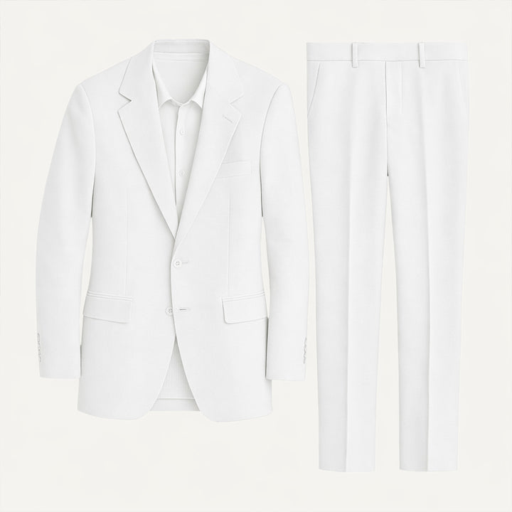 The Carroway Elegant Linen Suit