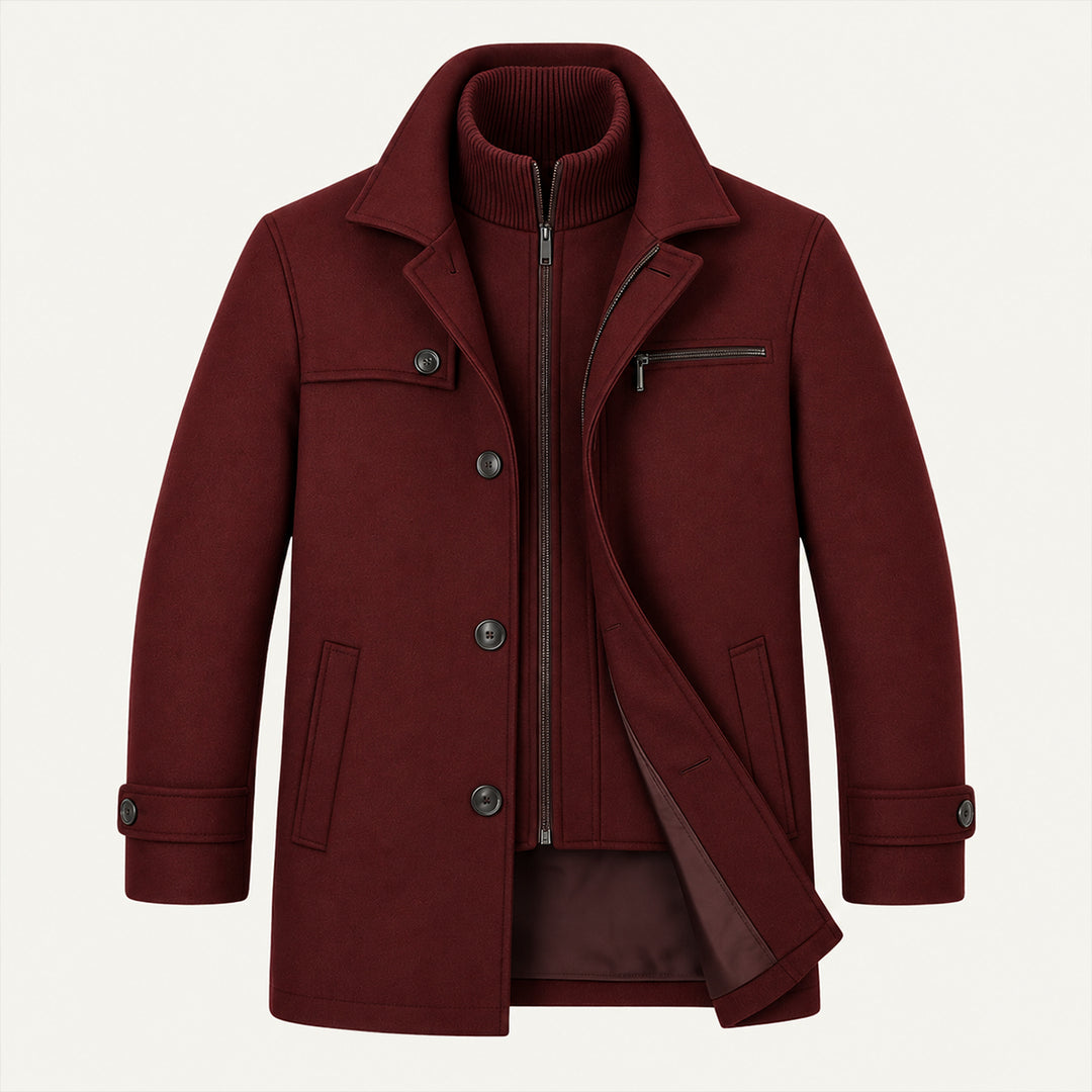 The Warwick Men’s Warm Adjustable Cuff Winter Coat