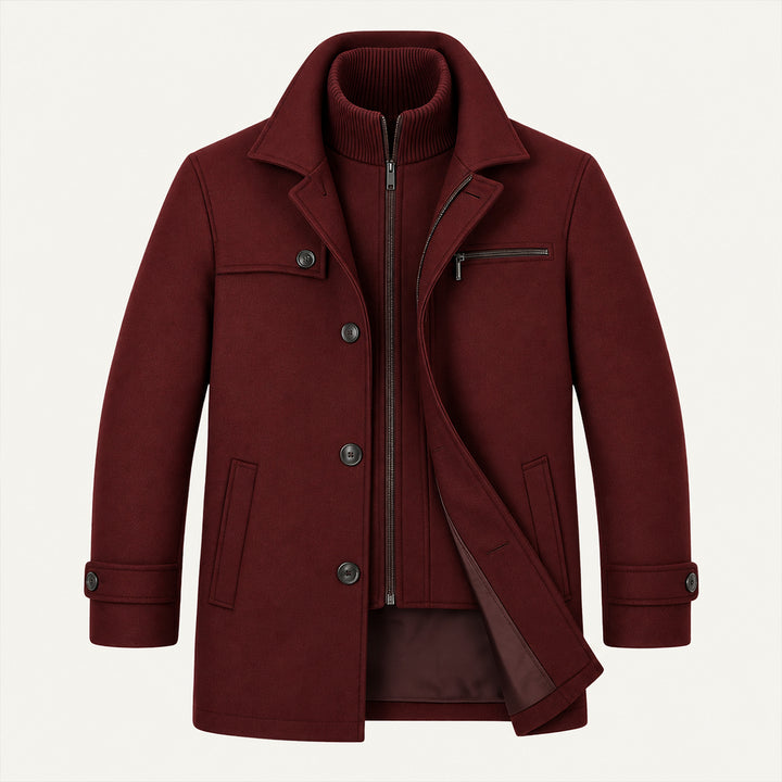 The Warwick Men’s Warm Adjustable Cuff Winter Coat