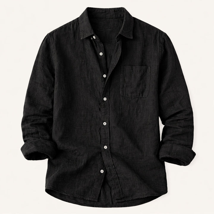 The Knightsbridge Men’s Lightweight Stand Collar Shirt