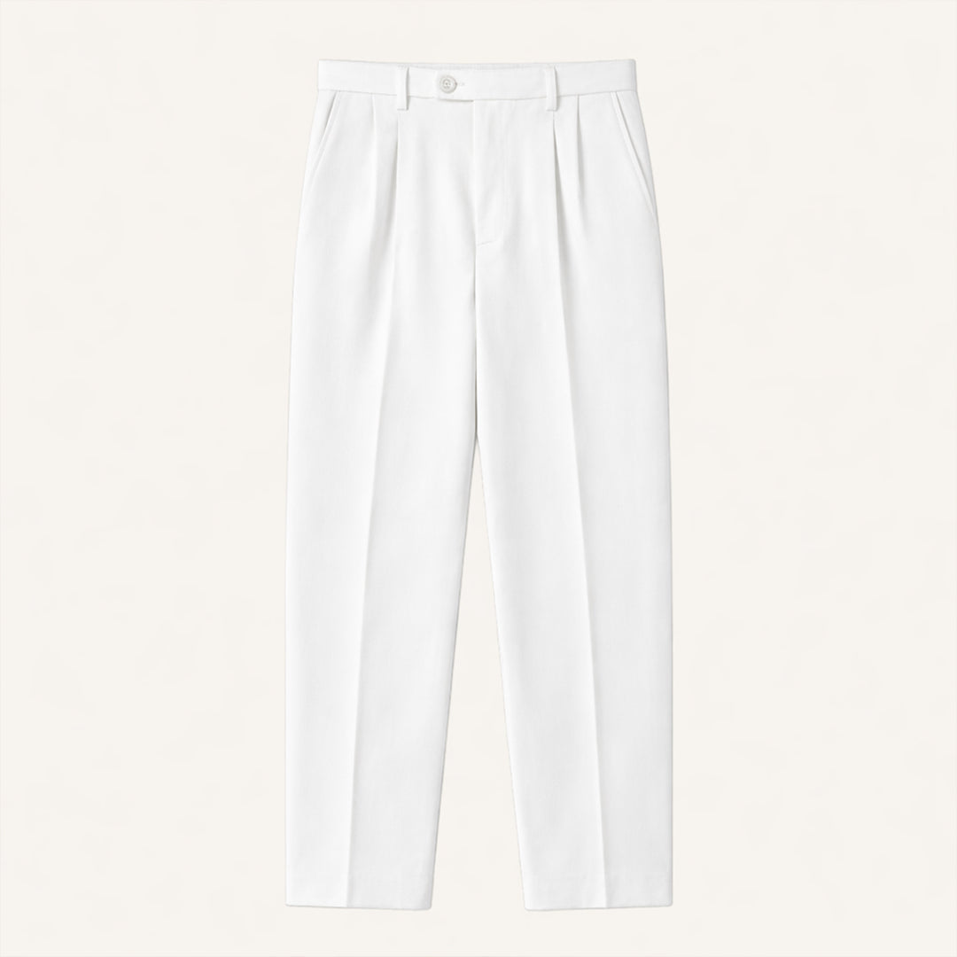 The Brighton Men’s Vintage Classic Tailored Pleated Pants
