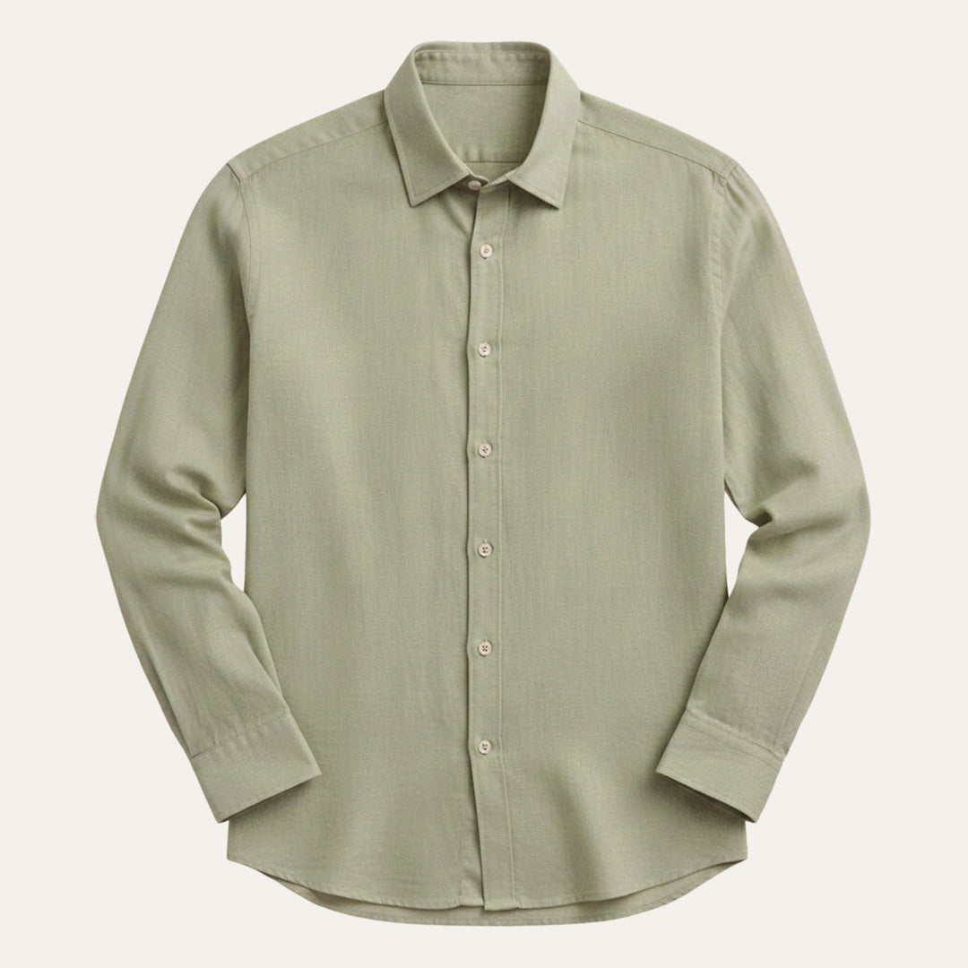 The Rovato Men's Lightweight Long Sleeve Button Shirt