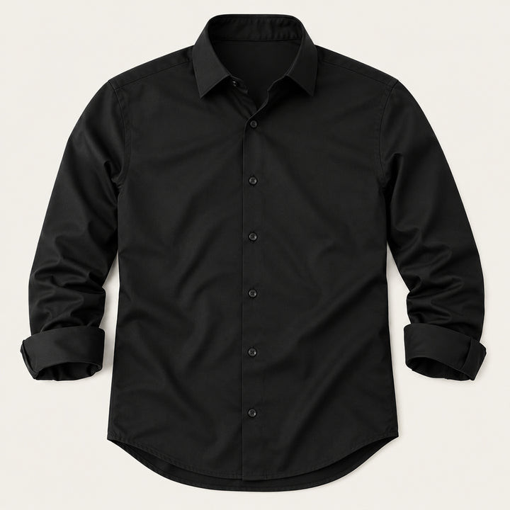 The Pordenone Men’s Slim Fit Stretch Button Down Dress Shirt