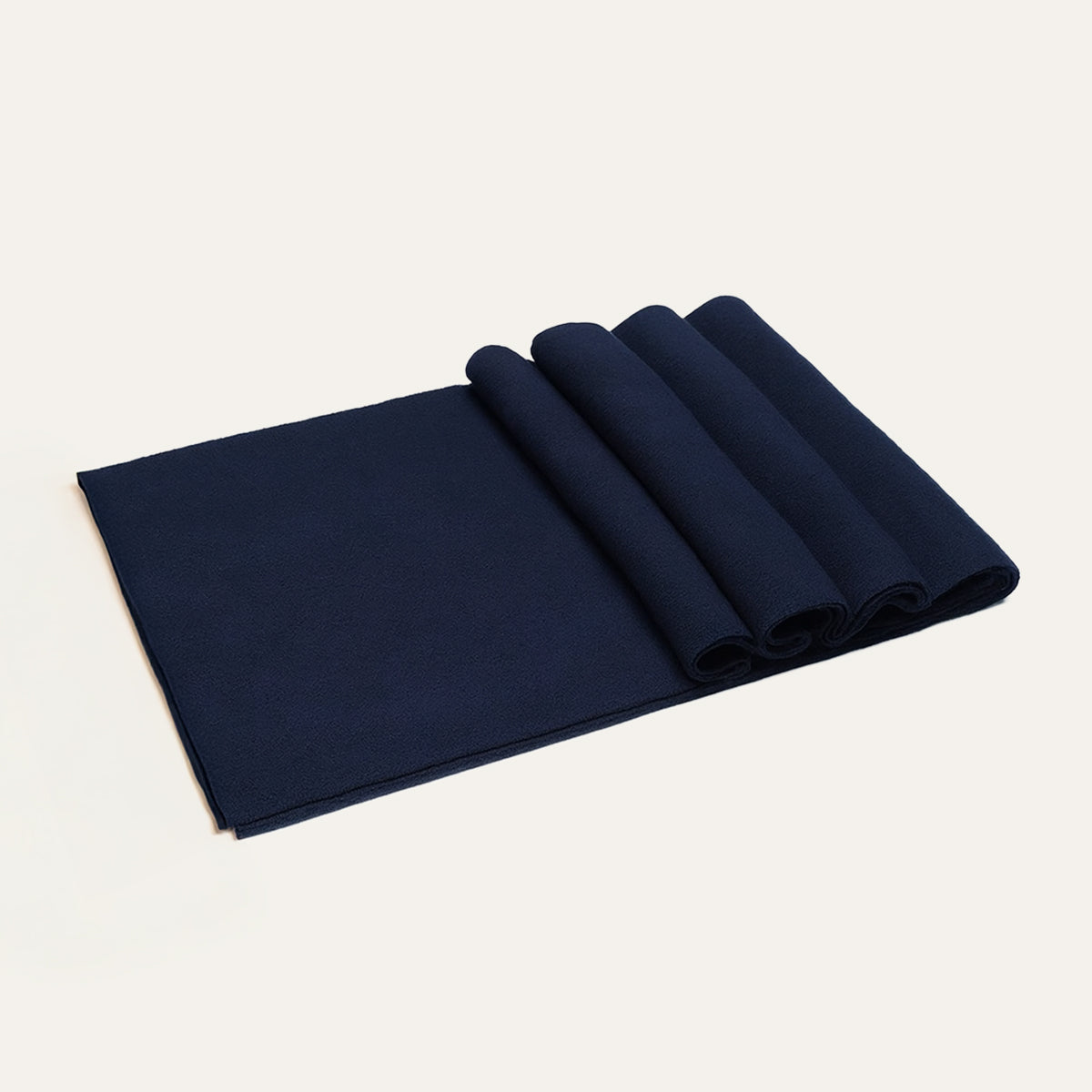 The Montmartre Cashmere Merino Scarf for Men - Navy Blue