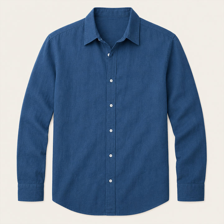 The Aspen Men’s Breathable Button Down Casual Cotton Shirt