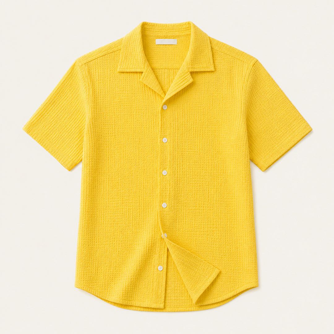 The Porta Venezia Men’s Lightweight Streetwear Button-Up Shirt