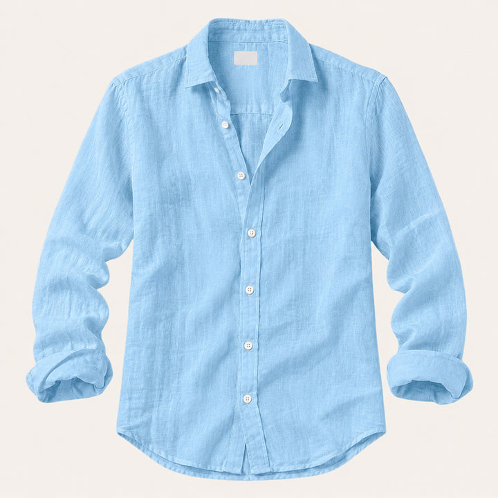 The Glenfield Men’s Linen Casual Shirt