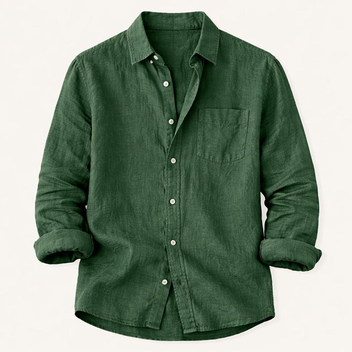 The Knightsbridge Men’s Lightweight Stand Collar Shirt