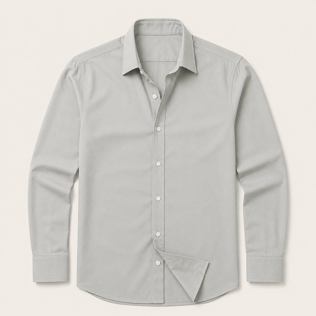 The Naples Men’s Casual Lightweight Cotton Hemp Shirt