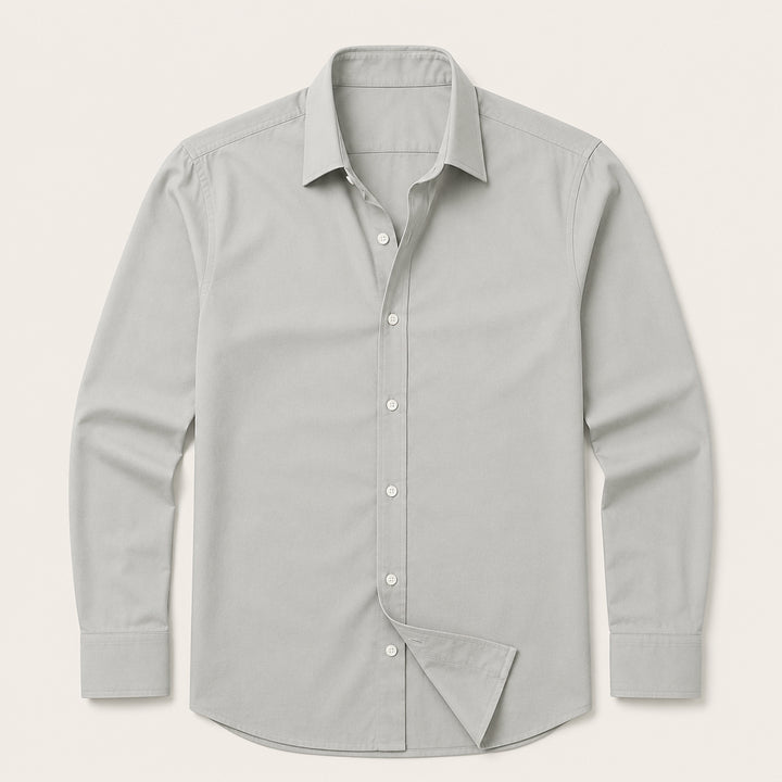 The Naples Men’s Casual Lightweight Cotton Hemp Shirt