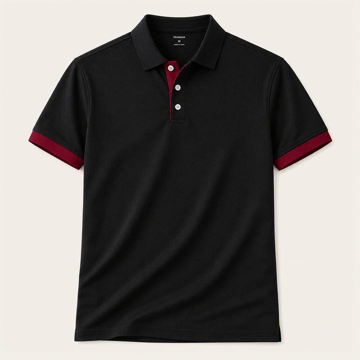 The Cala Mariolu Men’s Casual Printed Golf Polo Shirt