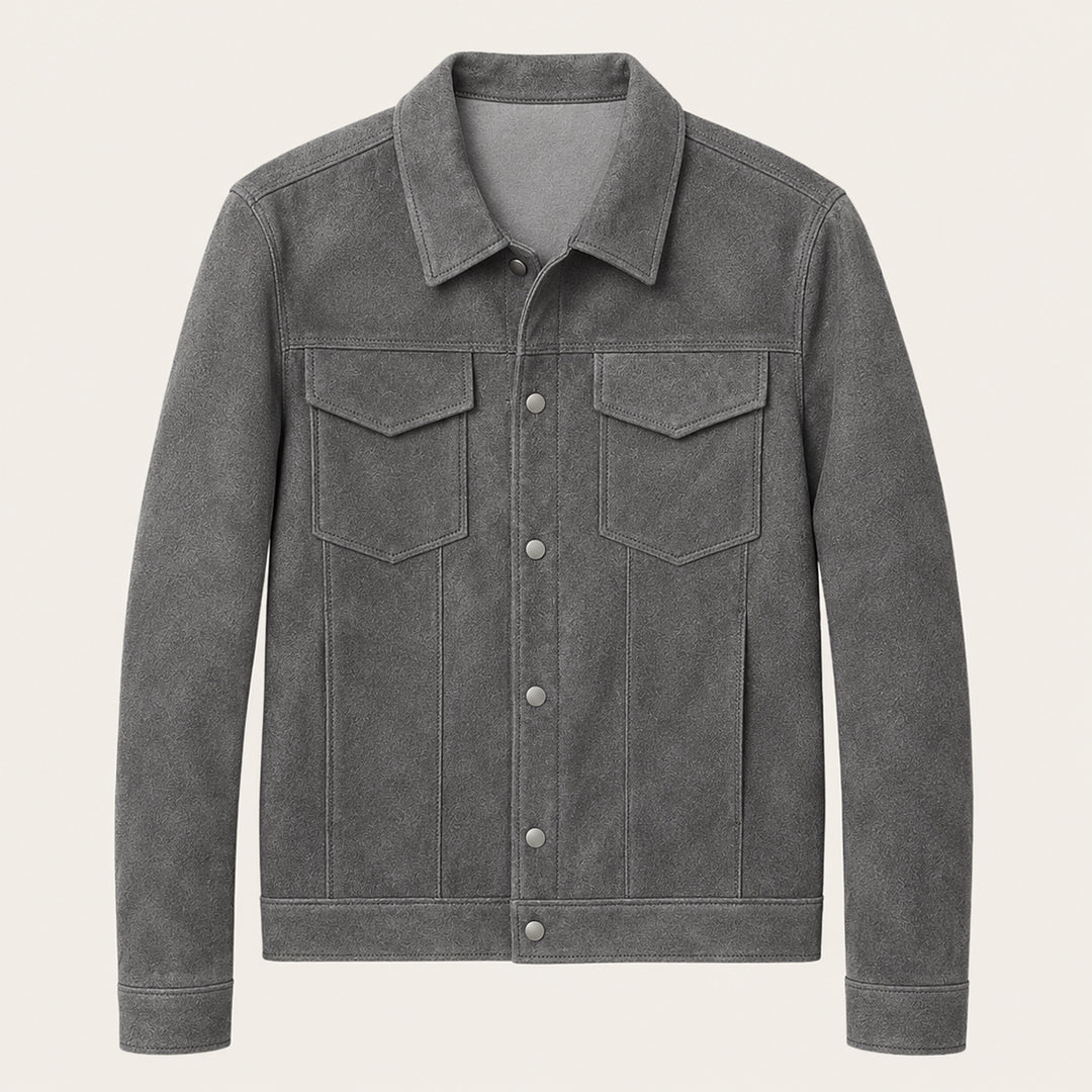 The Inverness Men’s Suede Business Casual Work Jacket