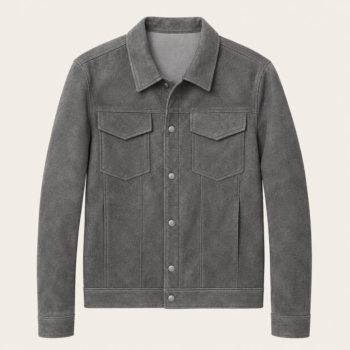 The Inverness Men’s Suede Business Casual Work Jacket