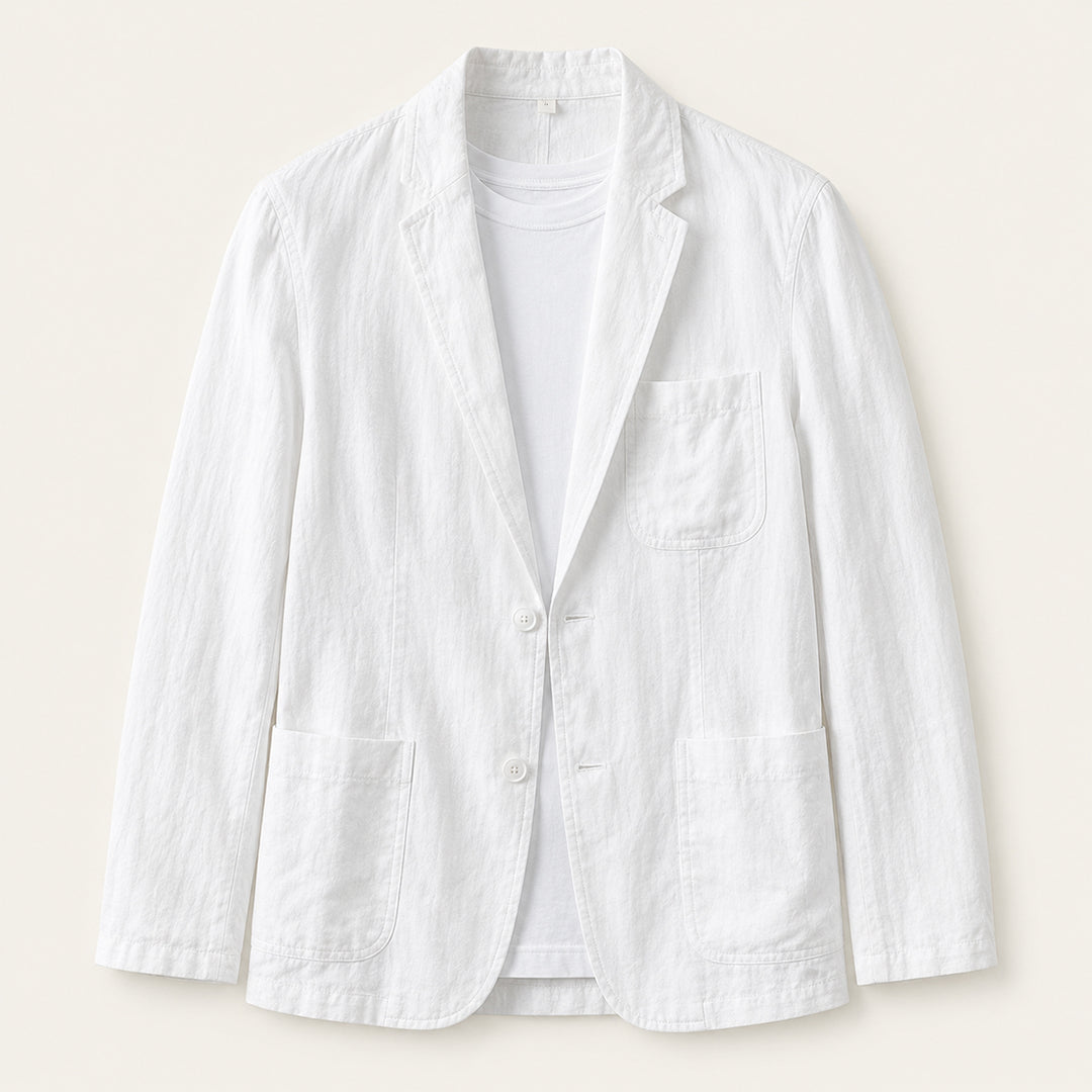 The Deerbrook Men’s Lightweight Linen Single Breasted Blazer