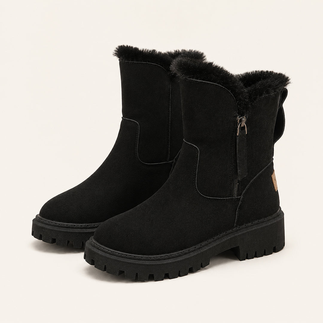 Women's Insulated Ankle Boots Cozy Lined for Winter