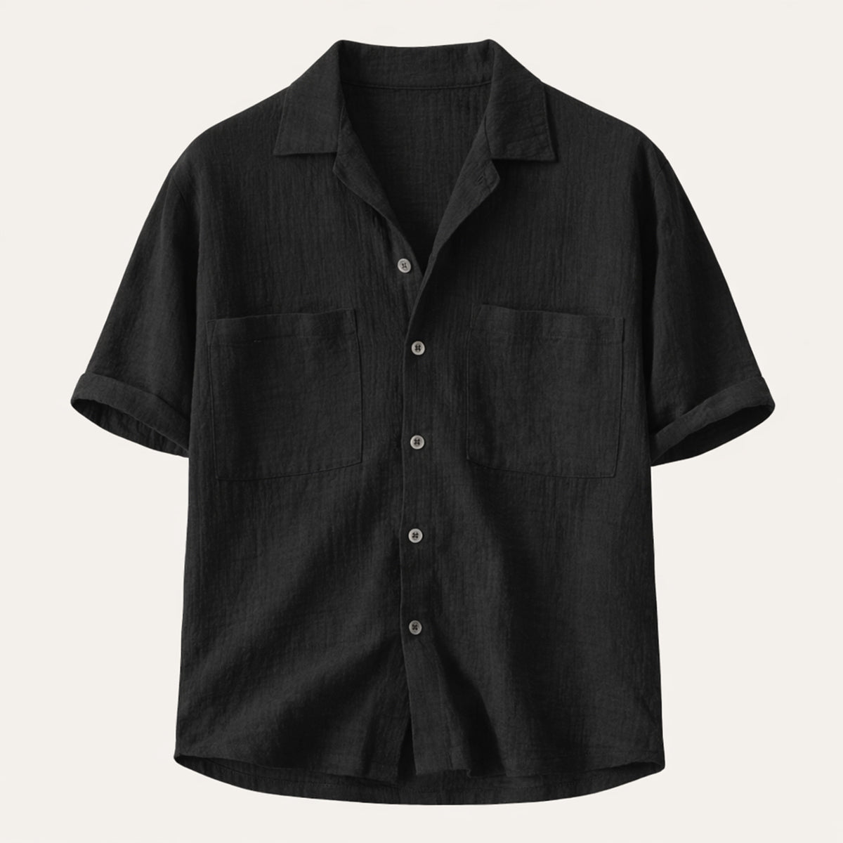 The Mayfair Men’s Relaxed Fit Textured Linen Blend Shirt