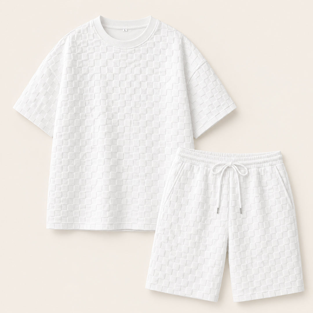 The Franklin Men’s Oversized Summer T Shirt & Shorts Set