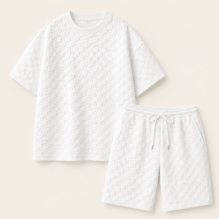 The Franklin Men’s Oversized Summer T Shirt & Shorts Set