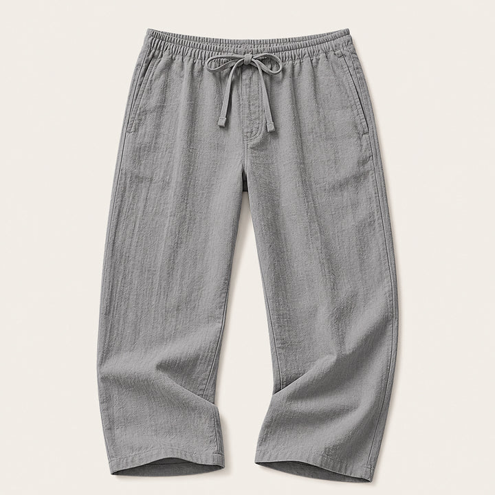 The Wakefield Men’s Breathable Linen Tapered Pants