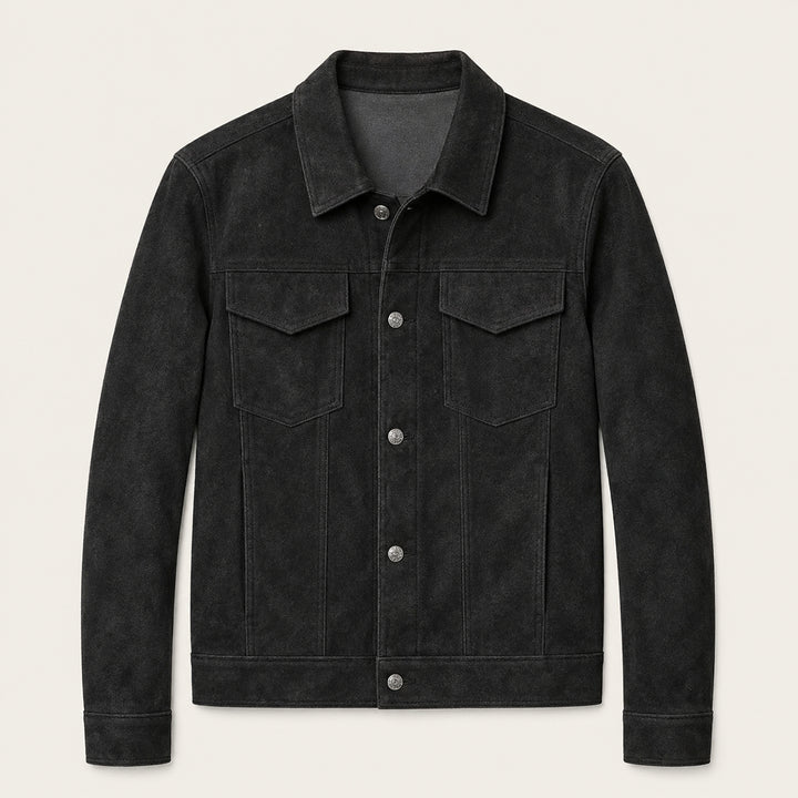 The Inverness Men’s Suede Business Casual Work Jacket