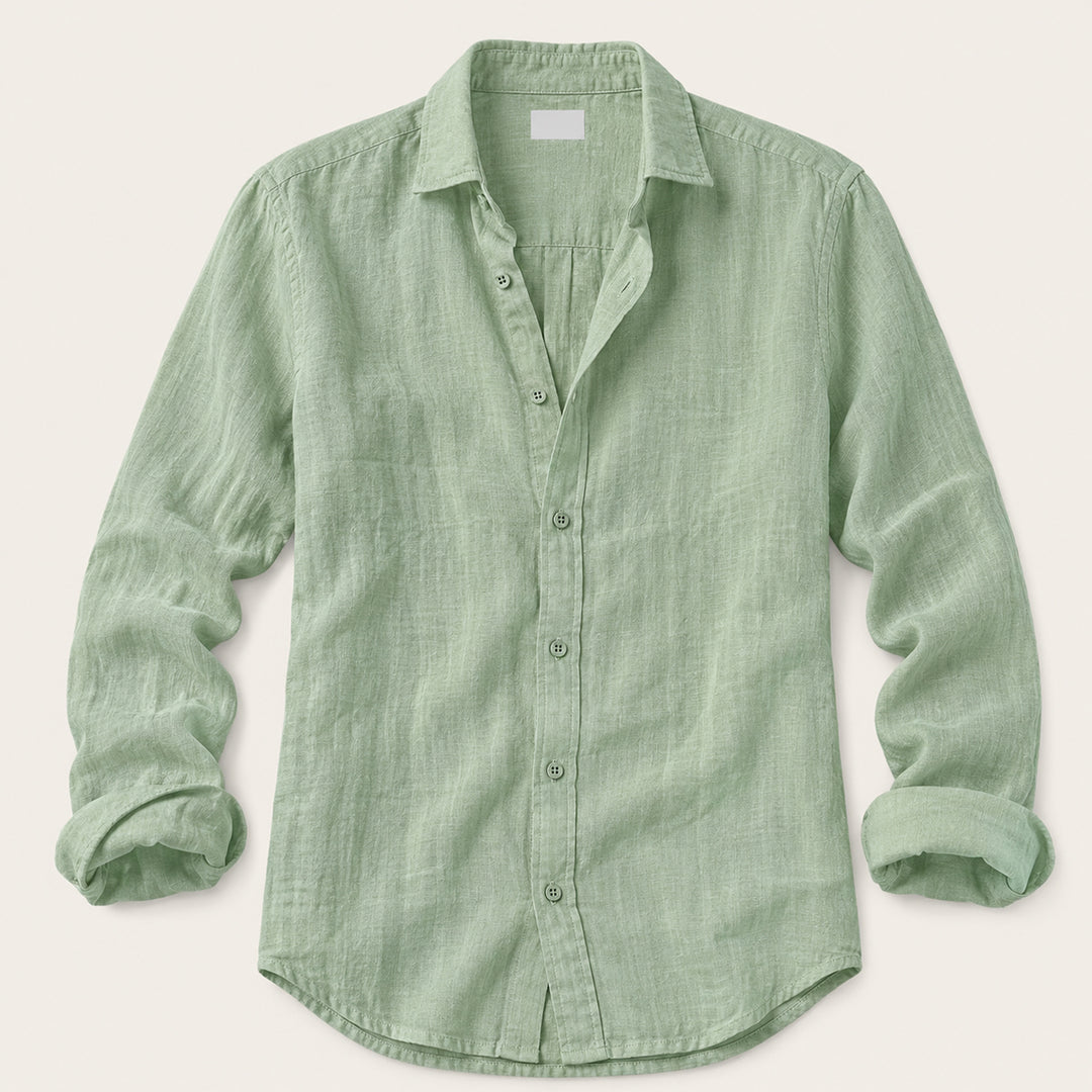The Glenfield Men’s Linen Casual Shirt