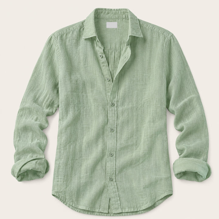 The Glenfield Men’s Linen Casual Shirt
