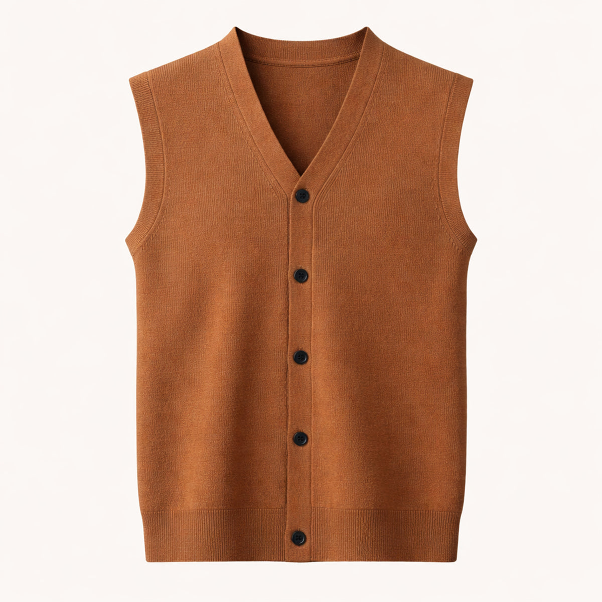 The Dolcedo Men’s Button Down Knit Sweater Vest