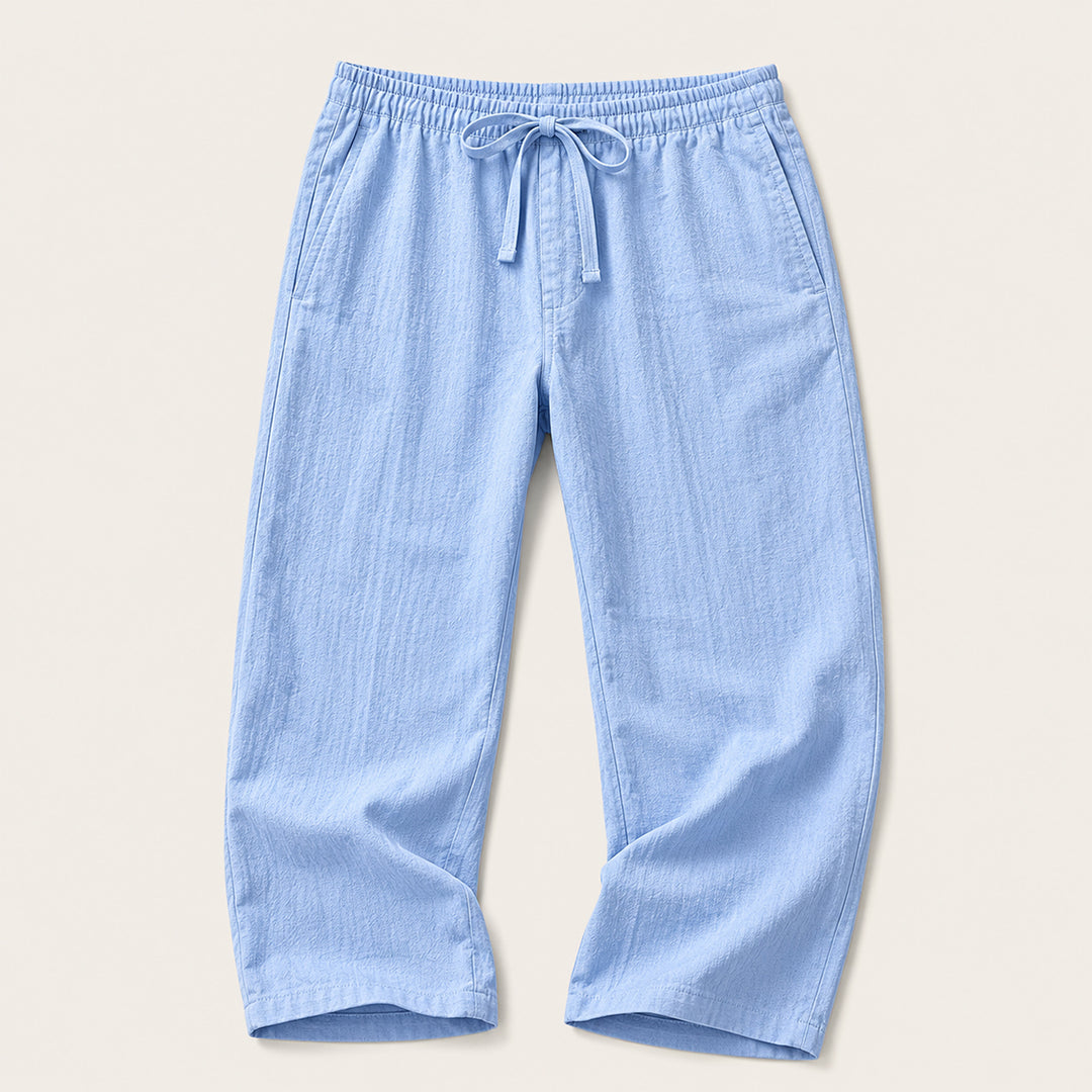 The Wakefield Men’s Breathable Linen Tapered Pants