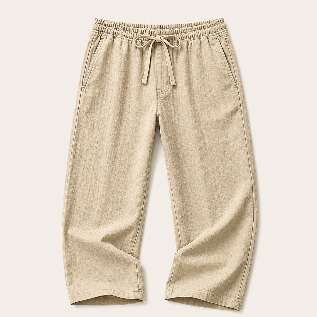 The Wakefield Men’s Breathable Linen Tapered Pants