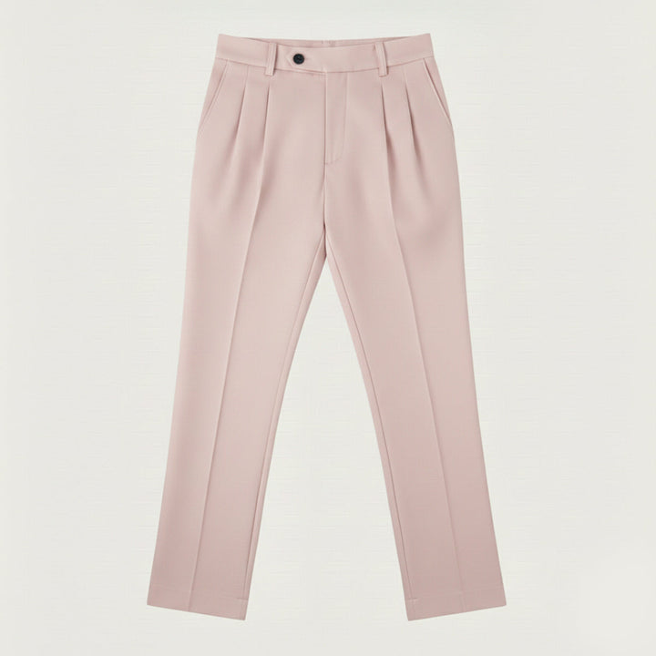 The Bologna Men’s Loose Fit Lightweight Linen Summer Pants