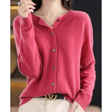 Women's Casual Button Front Cardigan