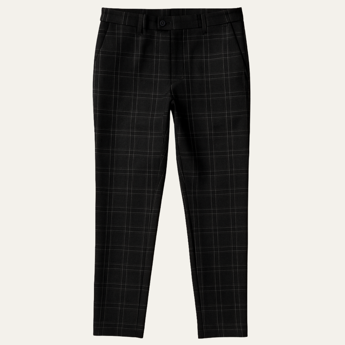 The Sheffield Men’s Smart Casual Checked Slim Fit Pants