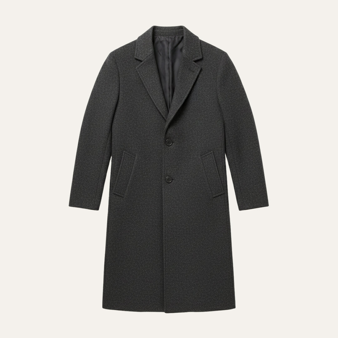 The Belmont Men’s Elegant Classic Wool Overcoat