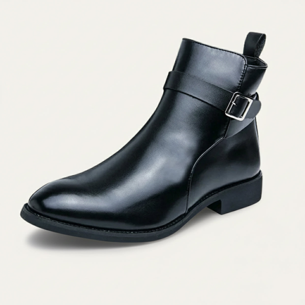 The Franciacorta Men’s Leather Ankle Boots with Side Zip &amp; Non Slip Sole