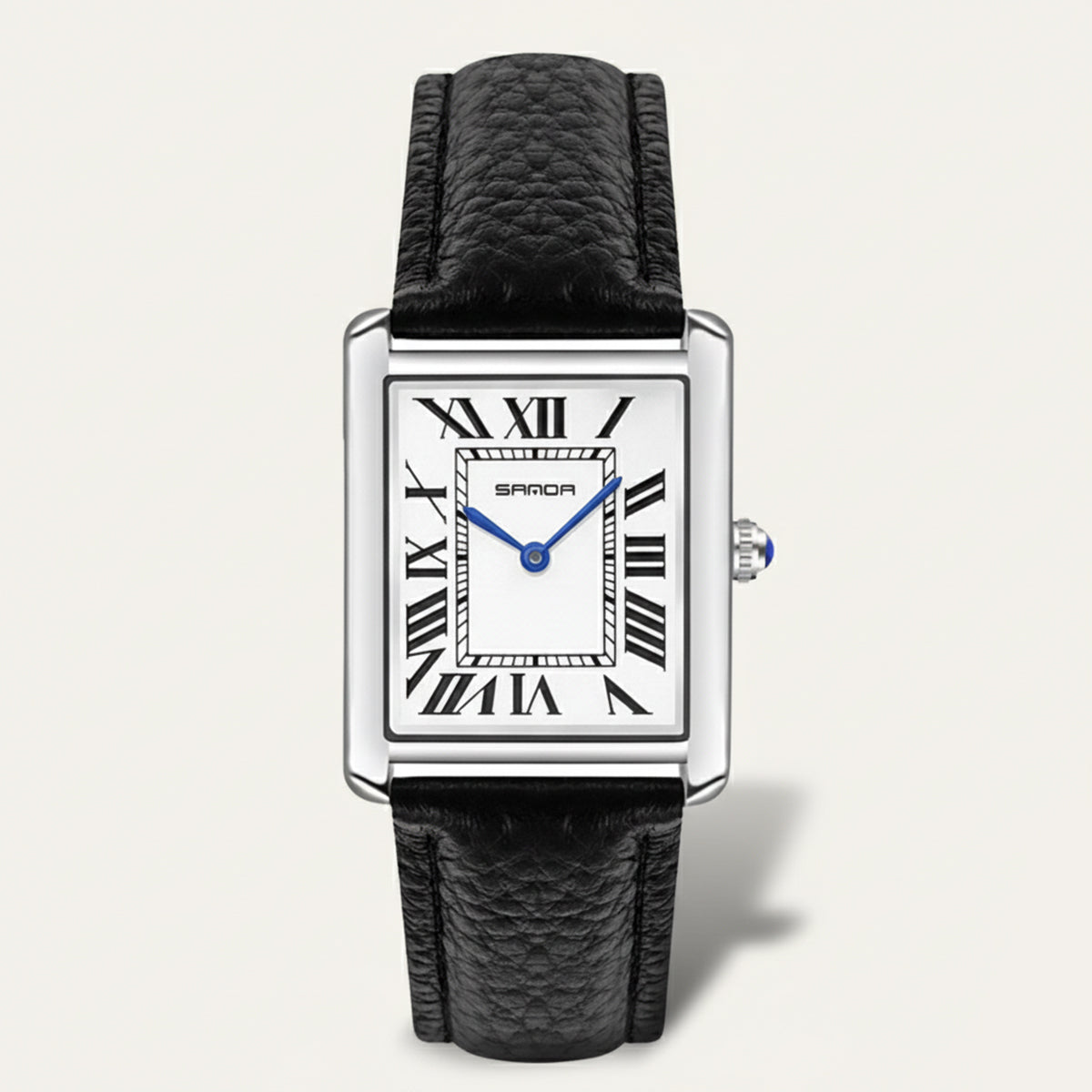 The Savile Men&#39;s Classic Luxury Quartz Watch - Premium Leather Strap