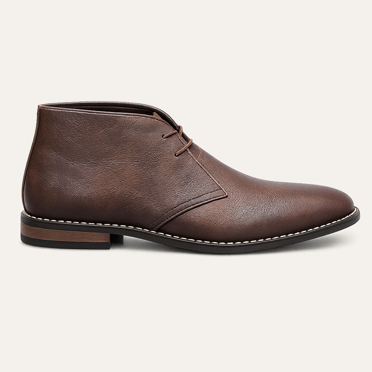 The Crosby Men's Street Style Leather Lace Up Ankle Boots
