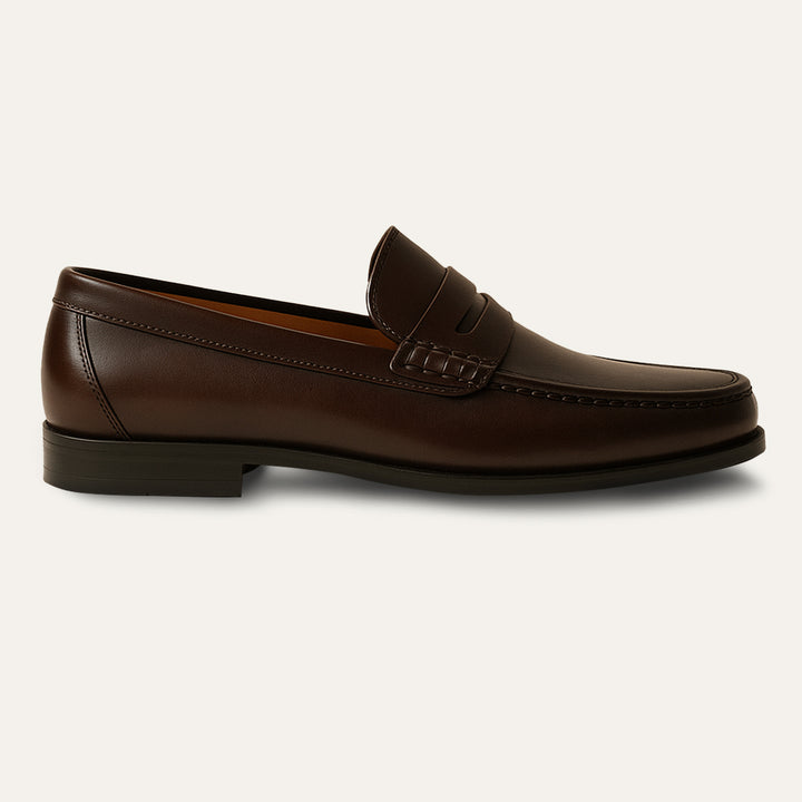 The Penrose Slip on Faux Leather Loafers for Men