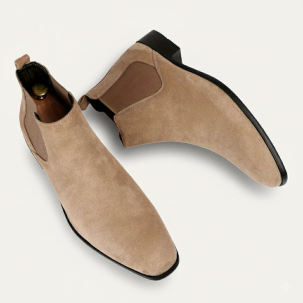 The Aldridge Men’s Retro Leather Ankle Chelsea Boots