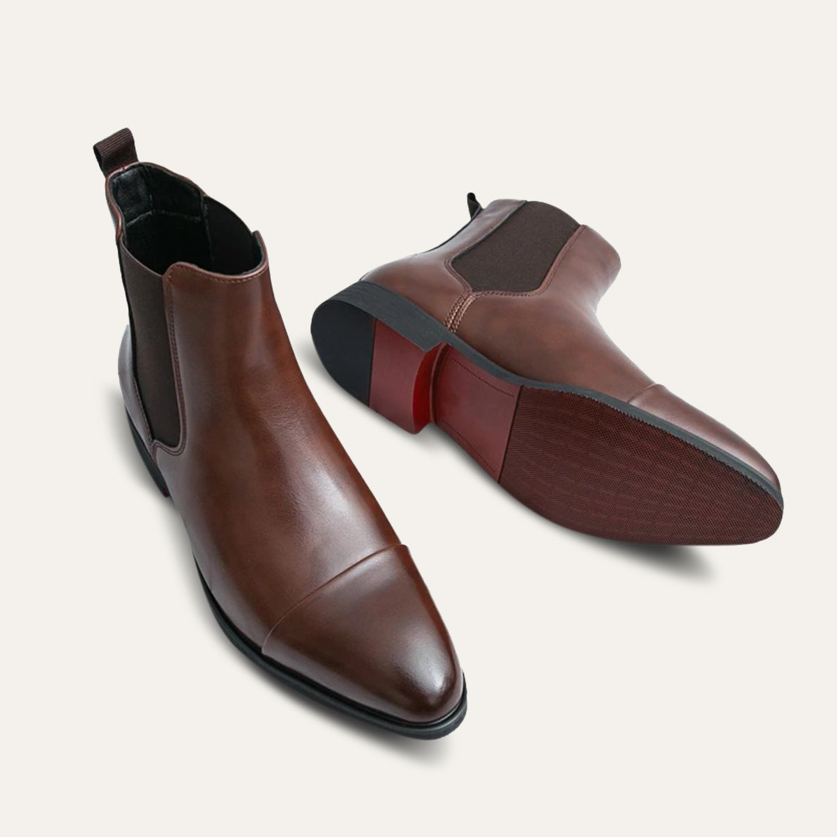 The Savile Row Leather Chelsea Boots for Men