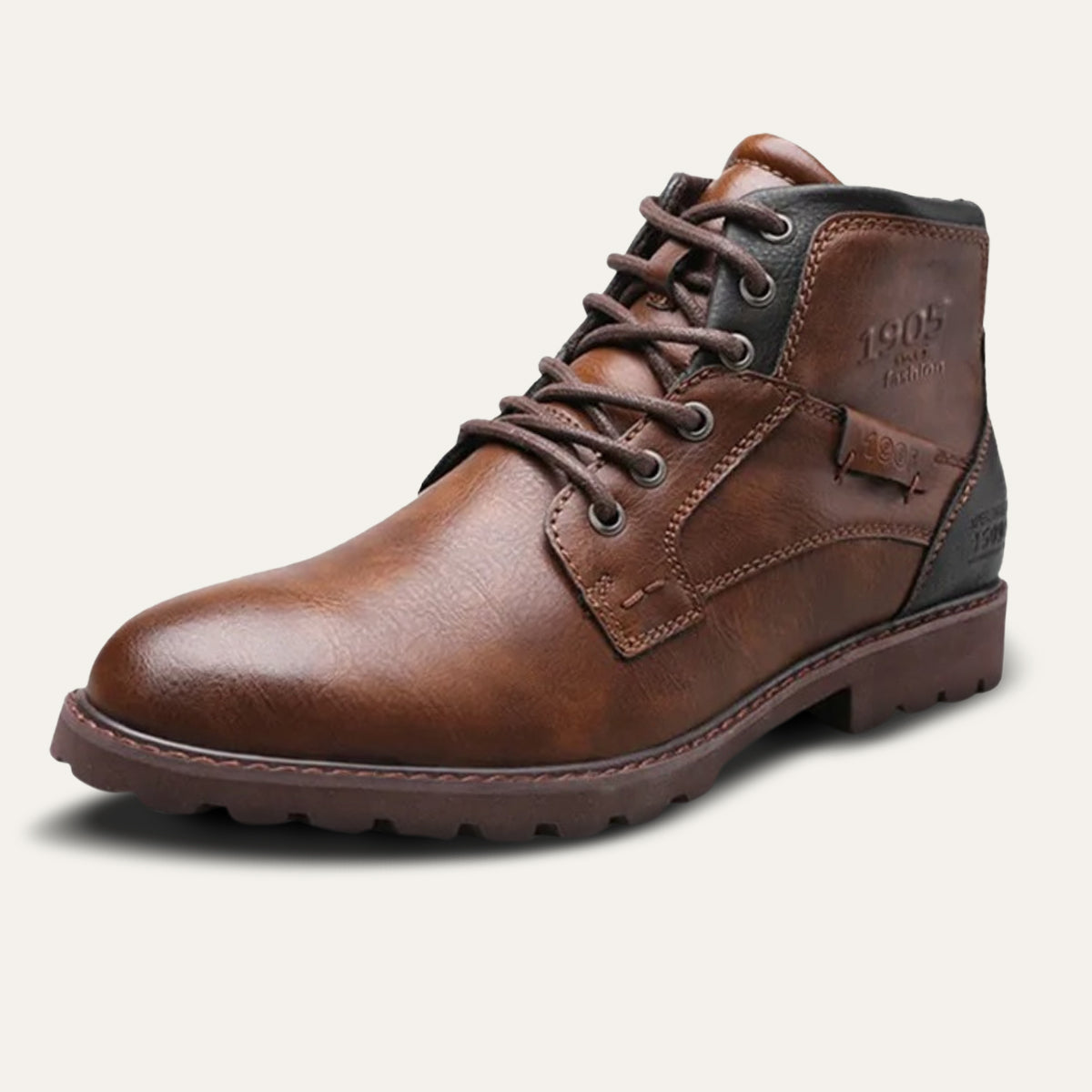 The Oakshade Men’s Military Combat Leather Boots