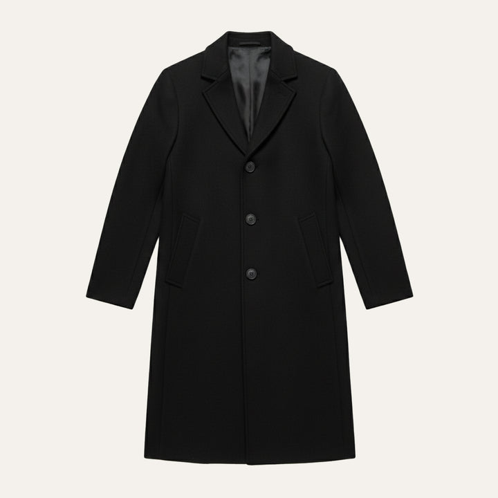 The Belmont Men’s Elegant Classic Wool Overcoat