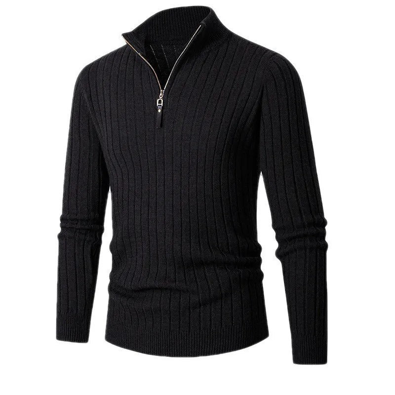 The Oslo Quarter Zip Sweater for Men - Old Money