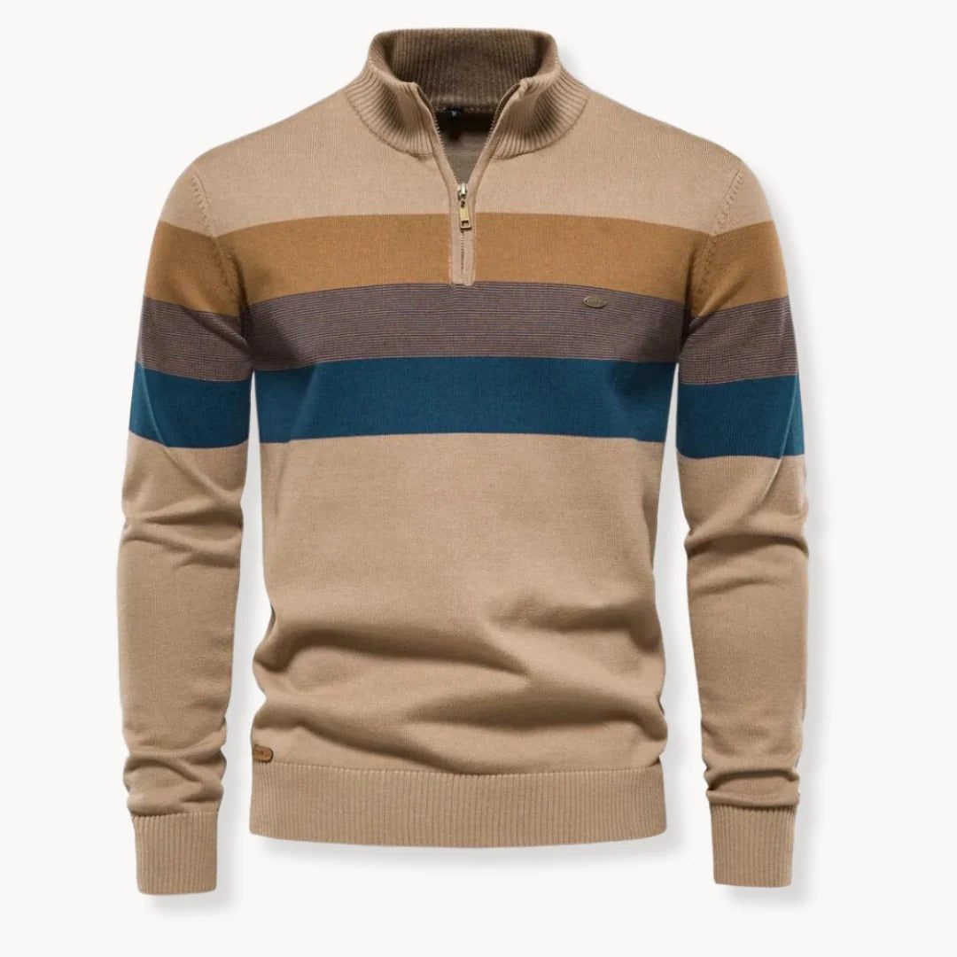 The Quebec Quarter Zip Sweater for Men